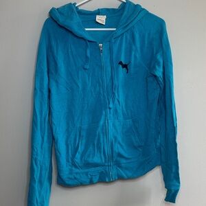 PINK Victoria's Secret Turquoise Hoodie UB